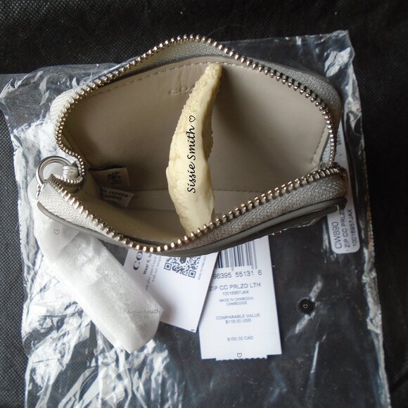 NWT Coach Nolita 19 In Denim with Rivets & Denim Chained Id Case - Picture 14 of 16